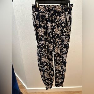 Mason Scotch lightweight floral joggers XS